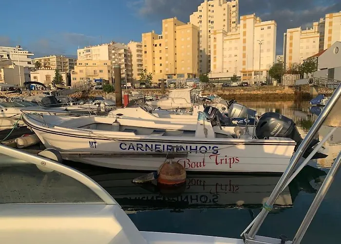 Apartament Centre Historique, Confort, Vue Riviere Et Ribeirinha Portimão